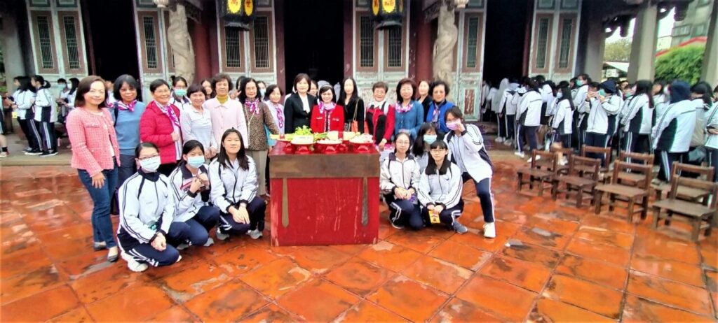 20201223 彰女高三同學孔廟學測誓師典禮