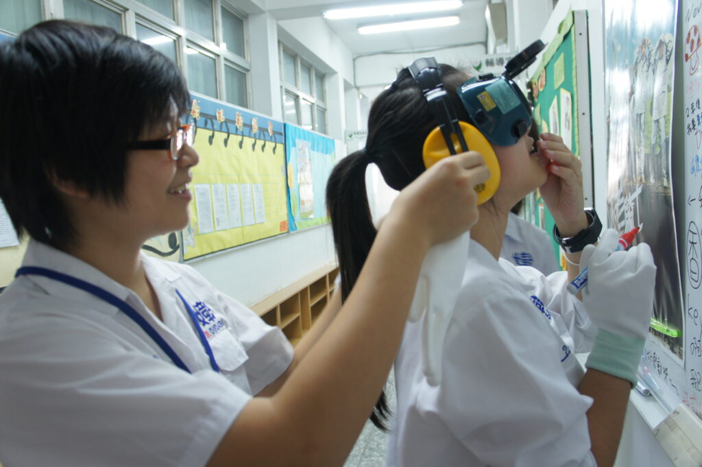生命教育體驗活動進行中