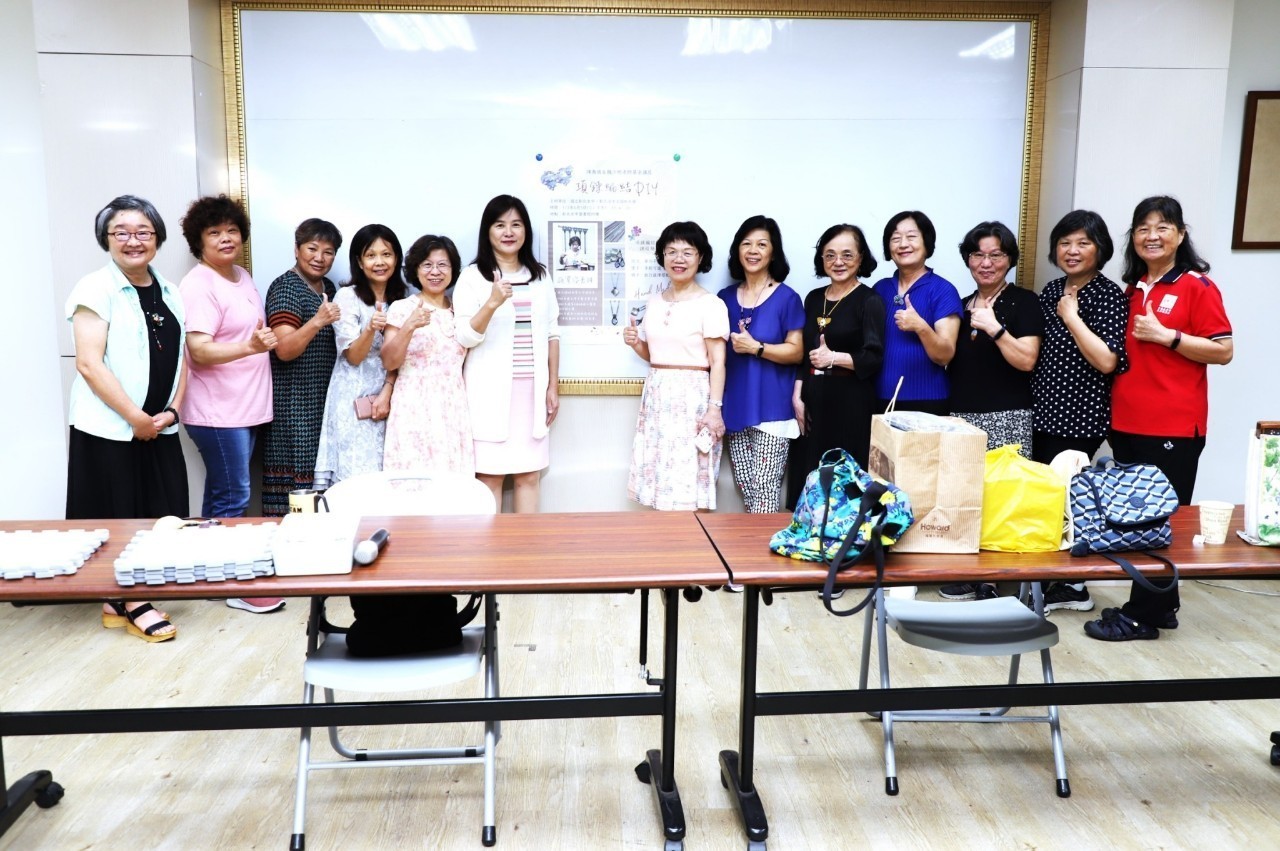 20240605施寳容老師項鍊編結DIY活動