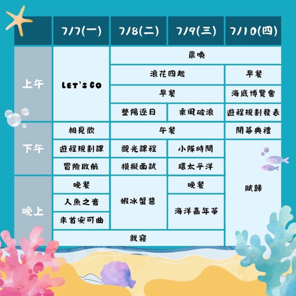 【2025東華觀遊營 – 觀於未來 海好遊你】