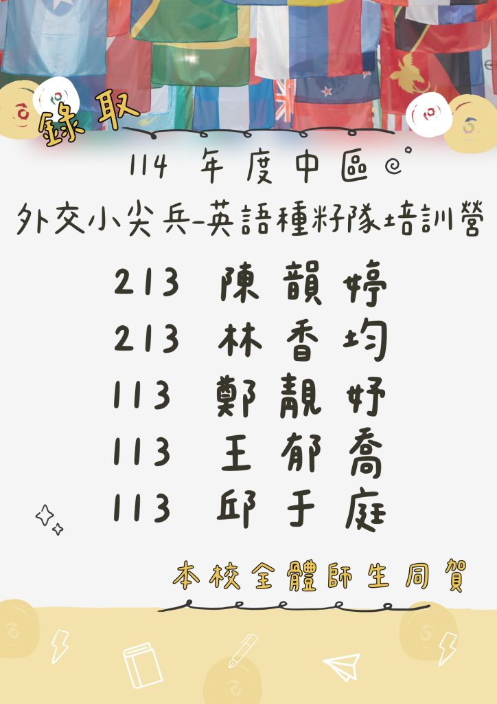 114年外交小尖兵