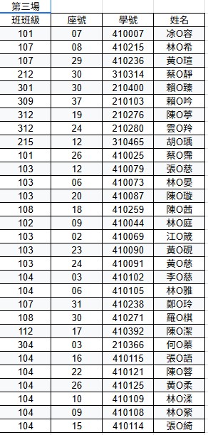 第三場