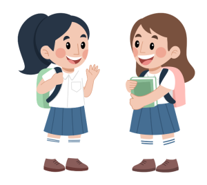 著制服參加開學典禮